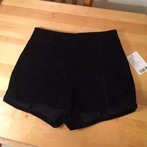 Urban Outfitters High-Waisted Black Shorts