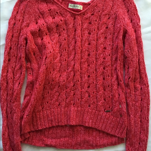 Abercrombie & Fitch Open-Knit Sweater