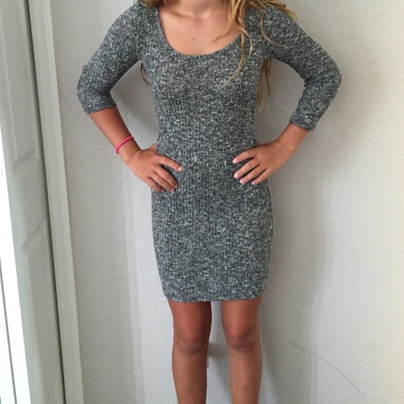 Gray dress