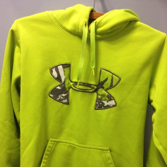 Green Under Armour hoodie