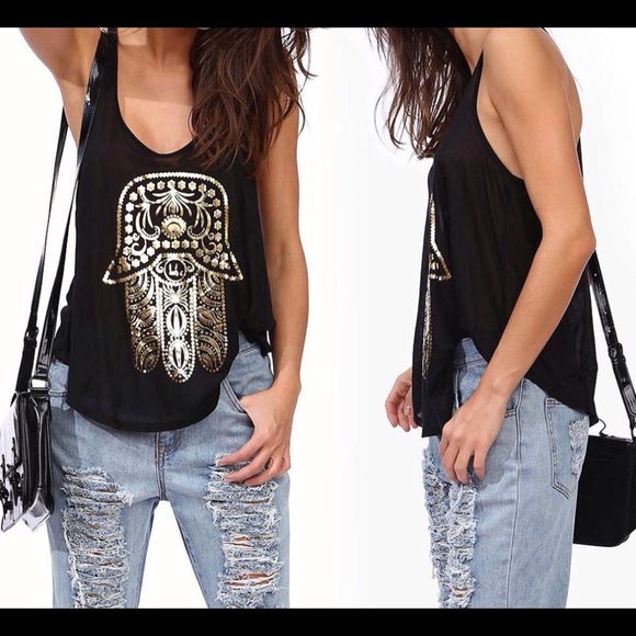 Tank Top Hamsa SOLD🚫