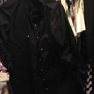 Tory Burch black button down.