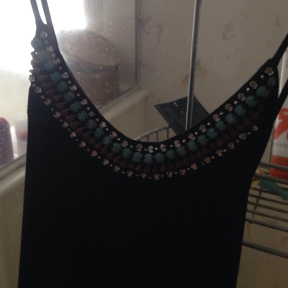 Sexy sleek spaghetti strap cotton summer dress.