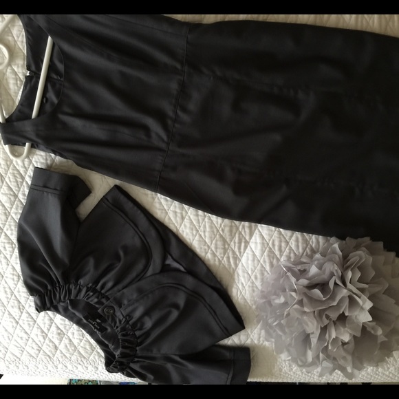 Nine West sheath dress with matching jacket - Picture 3 of 4