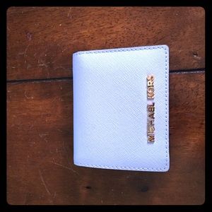 Michael Kors one fold button wallet!!!!