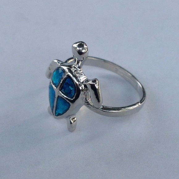 Sapphire Turtle Ring - Picture 2 of 4