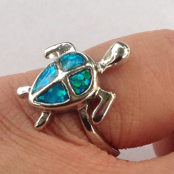 Sapphire Turtle Ring - Picture 4 of 4