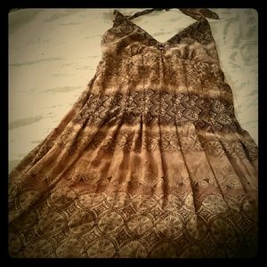 Cute summery halter dress