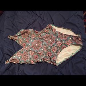 Spanx, "love your assets" one piece swimsuit