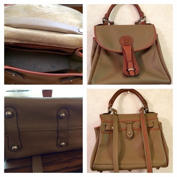 Vintage All Weather Leather Dooney & Bourke bag