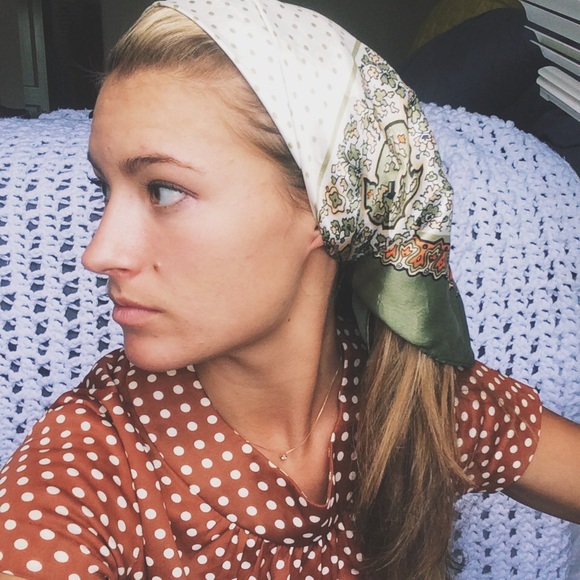 Vintage Silk Scarf