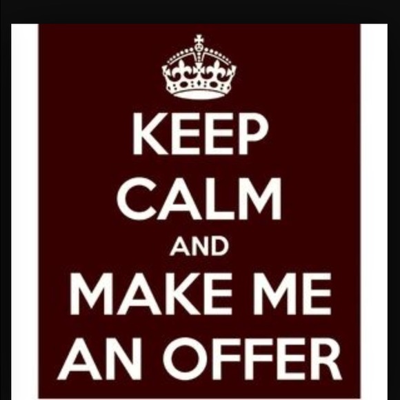 Open to reasonable offers!