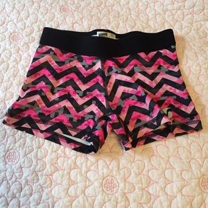 Soffe Drifit pink chevron spandex