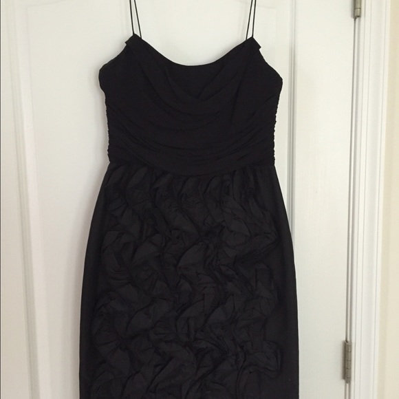 Silk and taffeta little black dress