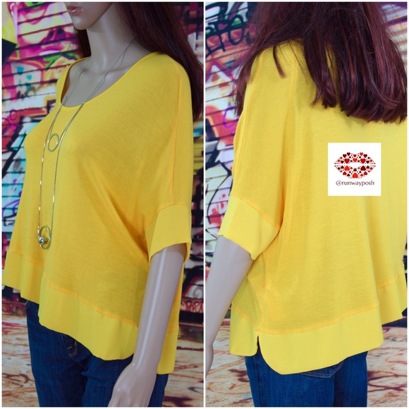 GOLD TOP WITH CHIFFON TRIMS🌼Zara