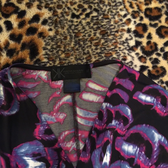 ❌SOLD❌ Kardashian Kollection M Jumpsuit - Picture 3 of 4