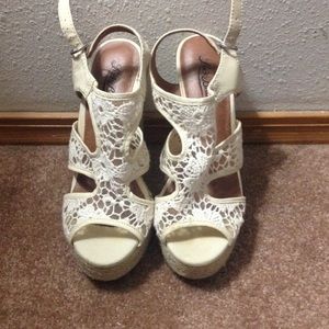 lucky Brand size 7.5 wedges