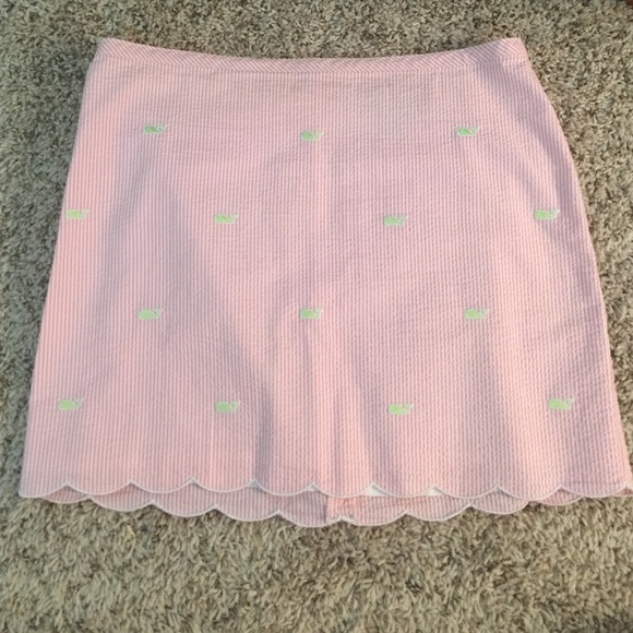 Vineyard Vines Seersucker Skirt