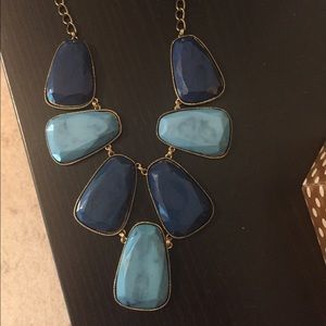 Francesca's Collection Teal & Turquoise Necklace