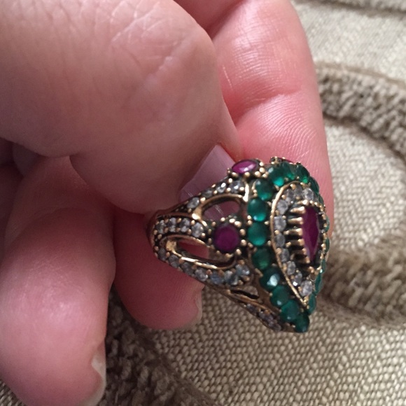 🆕vintage sterling silver/ring 💍handmade !!! - Picture 4 of 4