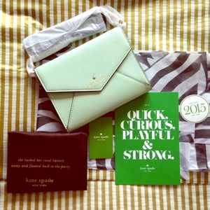 Kate Spade cedar street Monday Mint crossbody