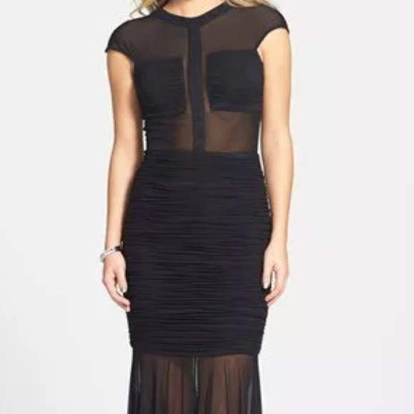 NEW Terani Mesh/Panel dress sz 6 Small or Med. - Picture 4 of 4