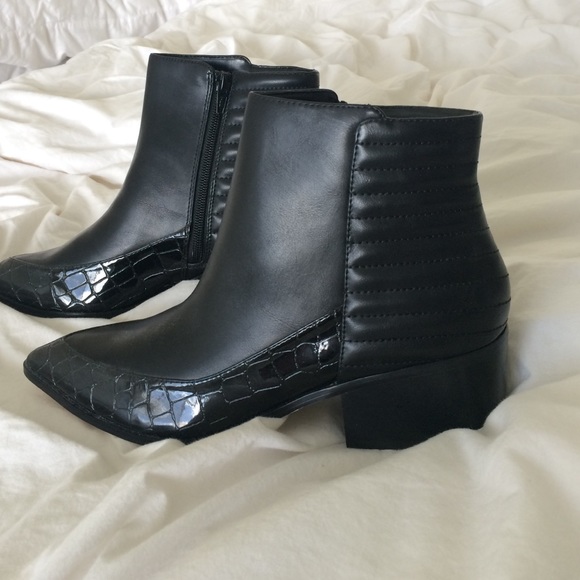 ASOS RELY ON ME Ankle Boots