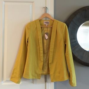 Mustard blazer