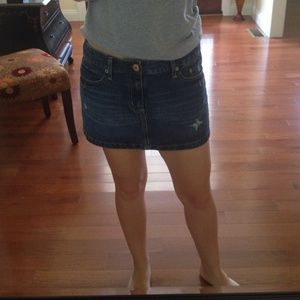 American Eagle jean skirt