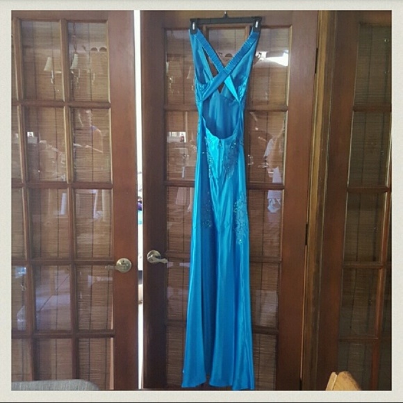 Windsor blue formal dress - Picture 3 of 8