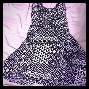 Tribal patterned dress