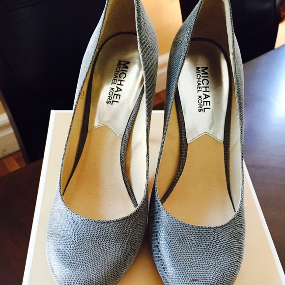 Grey Michael Kors heels