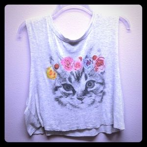 Kitty muscle tank