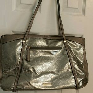 Bronze handbag