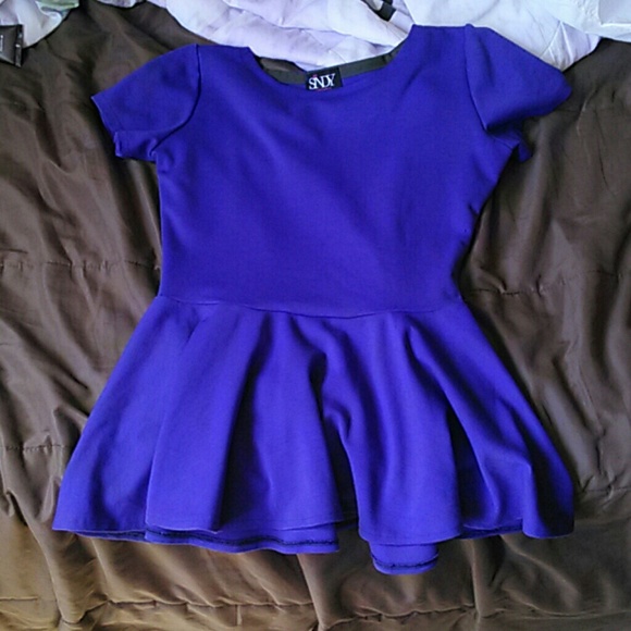 Blue cupcake shirt