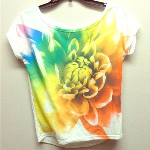 Flower tee