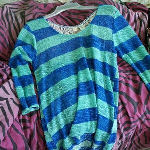 3/4 knit top