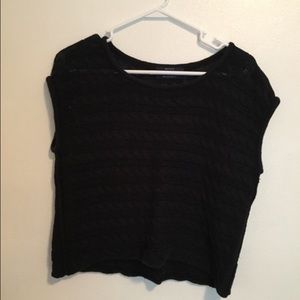 American Apparel cable knit sweater