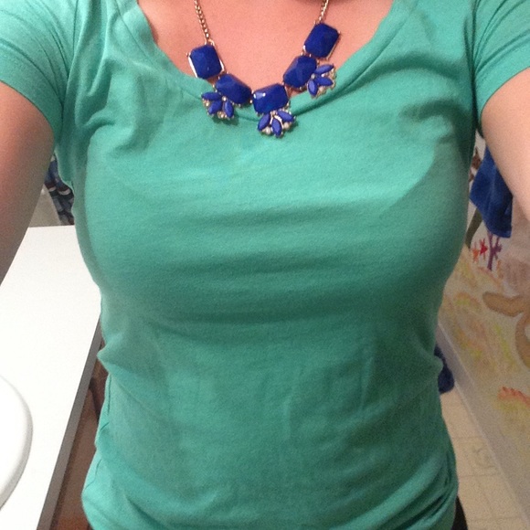 Green mossimo tee