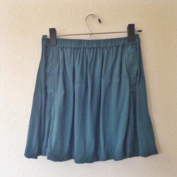 Cooperative blue skirt