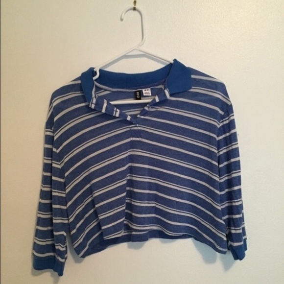 BDG striped crop top