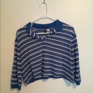 BDG striped crop top