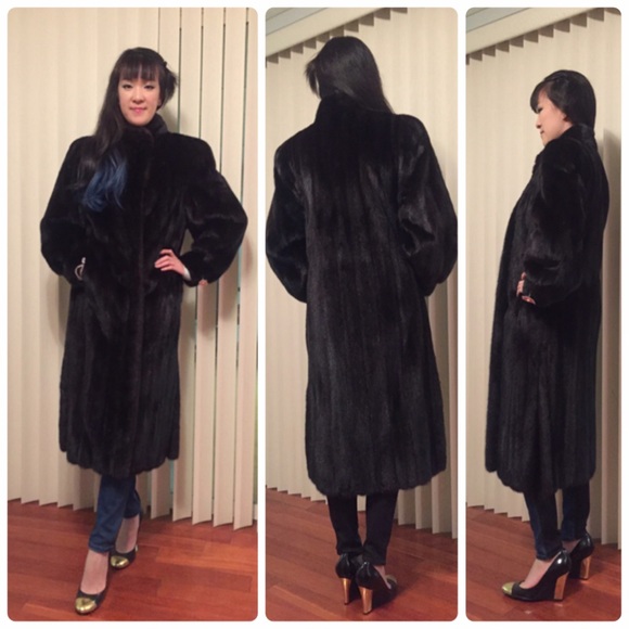Vintage Mink Fur Coat