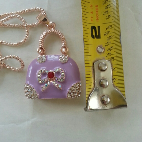 Purse pendant with necklace - Picture 3 of 4