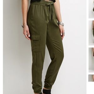 Army green Joggers