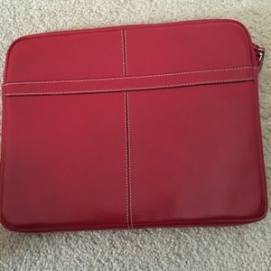 Red iPad case by LODIS