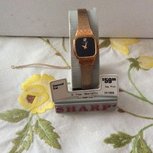 BRAND NEW GOLD COPPER TONE WATCH. FINAL PRICE