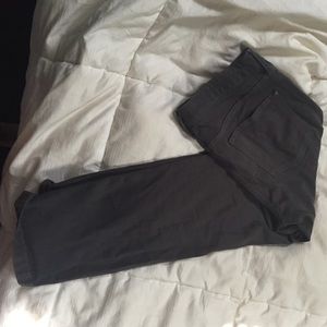 Grey Anthro jeans-like new!