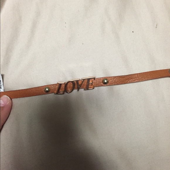 LOVE bracelet.