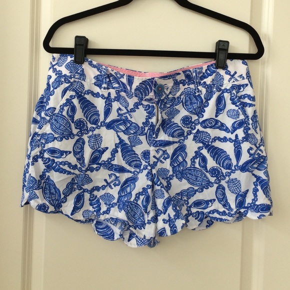 Lilly Pulitzer Other - Lilly Pulitzer scalloped shorts size 8